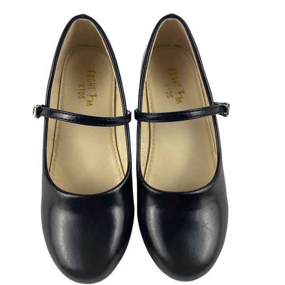 EIGHT KM Kids Girl's Mary Jane Dress Shoe Size 32 (1 US) - Picture 3 of 10